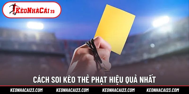 Cách đọc kèo và tính tiền thẻ phạt dễ hiểu