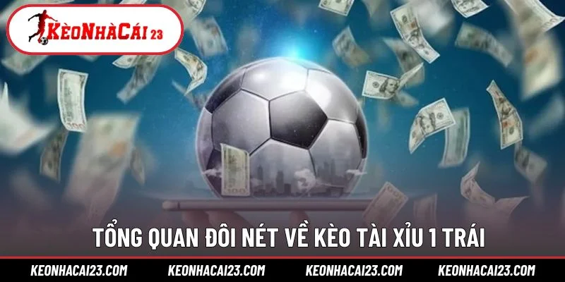 Tổng quan đôi nét về kèo tài xỉu 1 trái