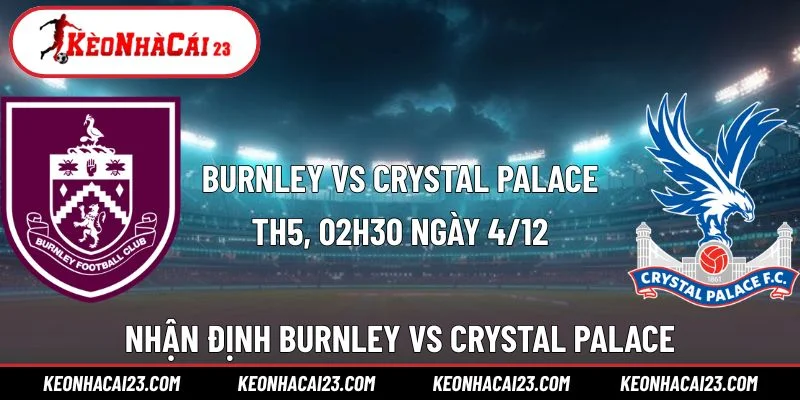 Burnley vs Crystal Palace